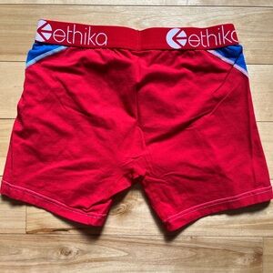 Ethika blue and red boxerbriefs small